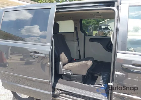 2012 Dodge Grand Caravan Sxt из США, поврежденный, VIN 2C4RDGCG4CR369886